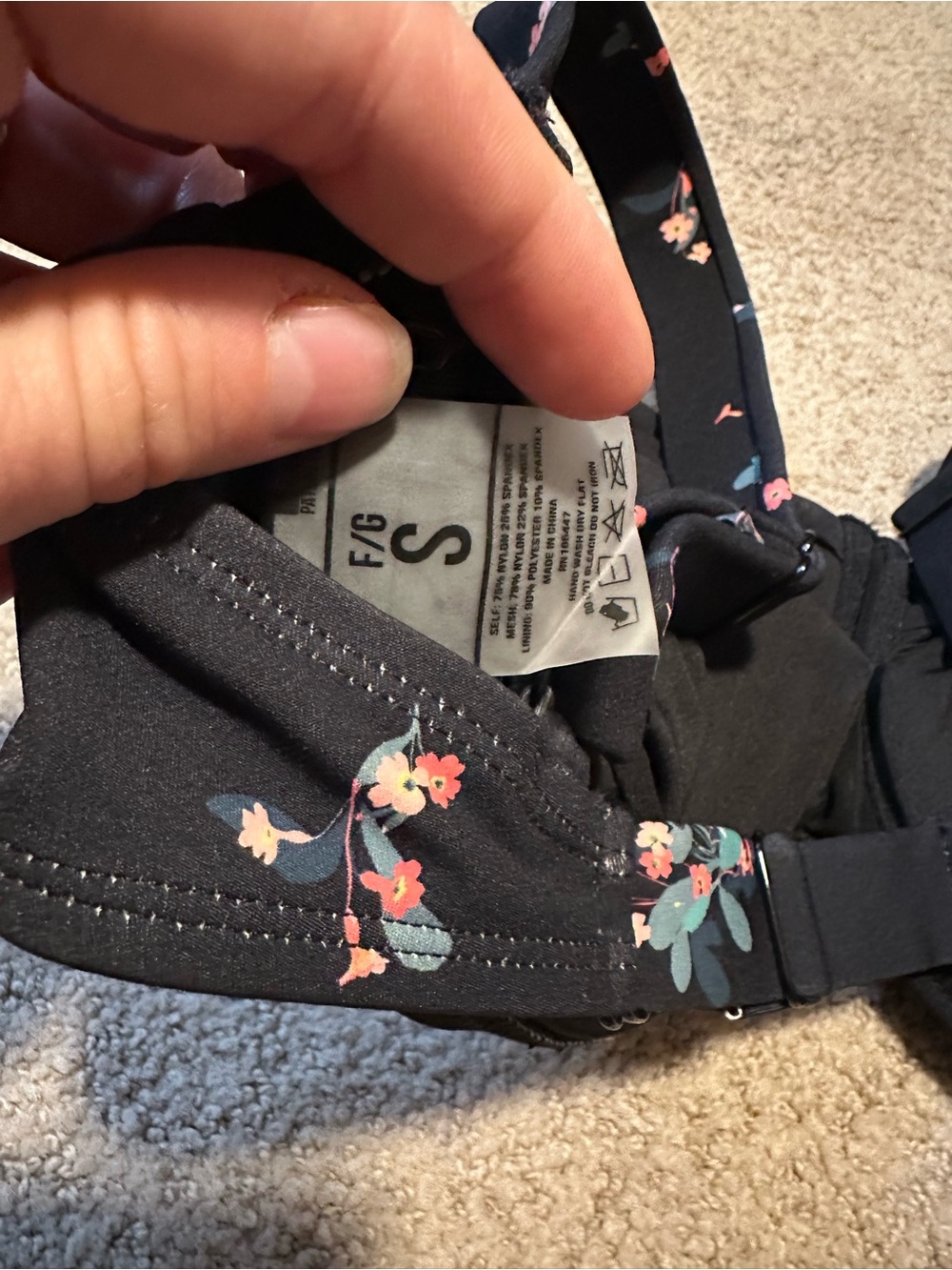 NWT TA3 Bombshell Busty bikini top Primrise Small F/G - Picture 5 of 5